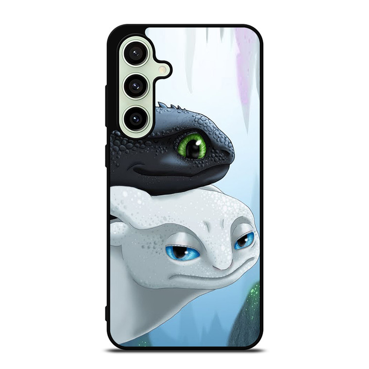 TOOTHLESS LIGHT FURY 1 Samsung Galaxy S24 FE Case Cover