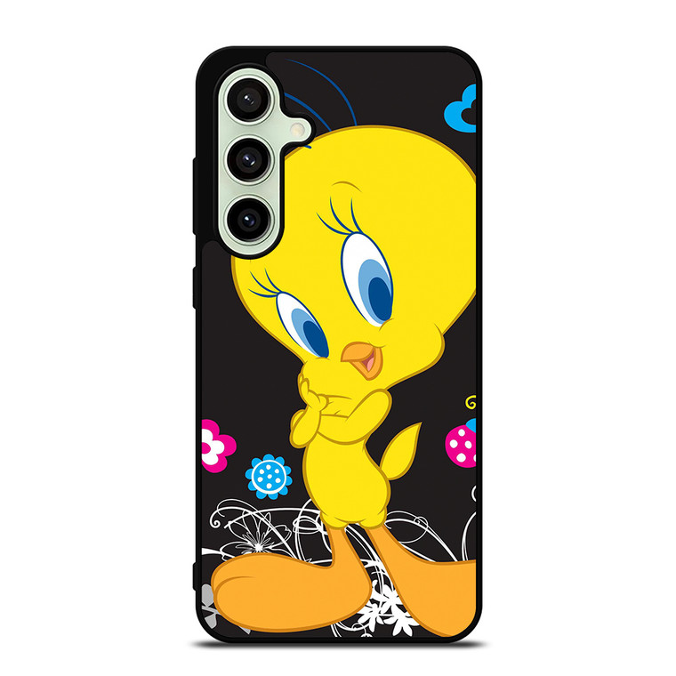 TWEETY BIRD FLORAL 2 Samsung Galaxy S24 FE Case Cover