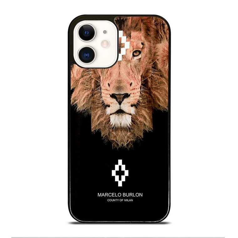 MARCELO BURLON LION iPhone 12 Case Cover