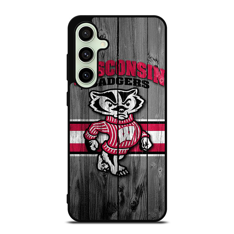 WISCONSIN BADGERS LOGO Samsung Galaxy S24 FE Case Cover
