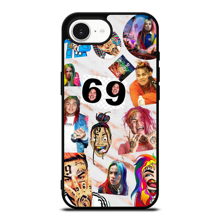 6IX9INE RAPPER COLLAGE iPhone 16e Case Cover
