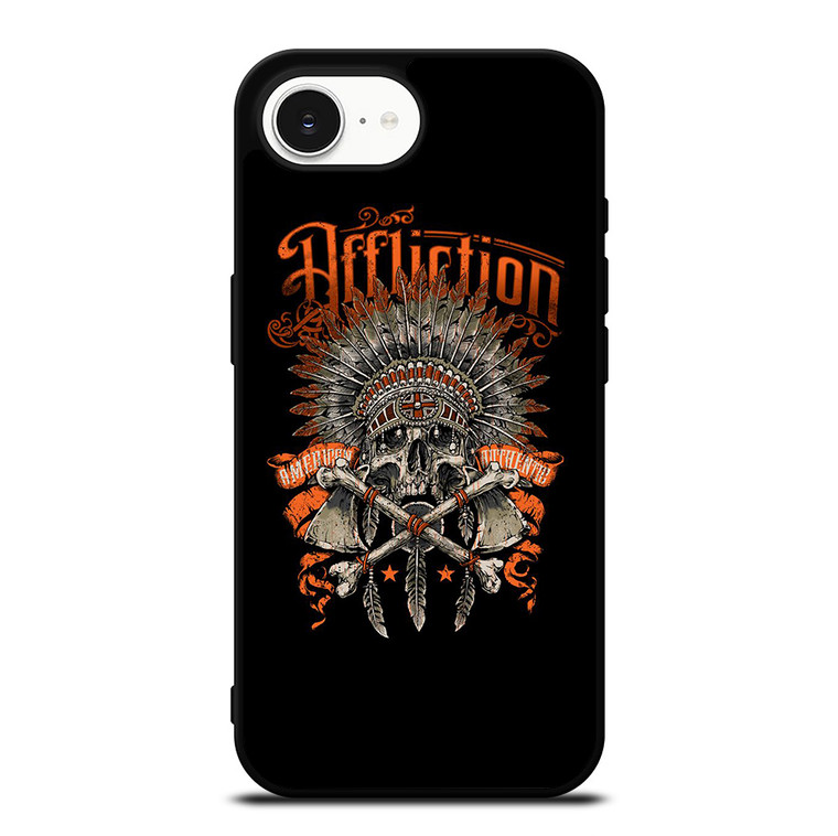 AFFLICTION SKULL iPhone 16e Case Cover