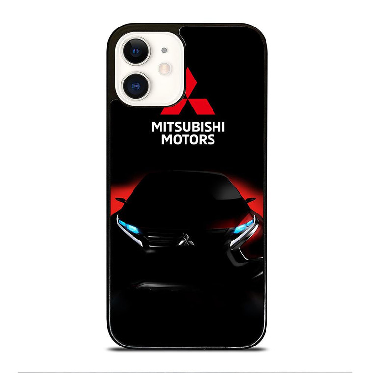 MITSUBISHI MOTORS BLACK CAR LOGO iPhone 12 Case Cover