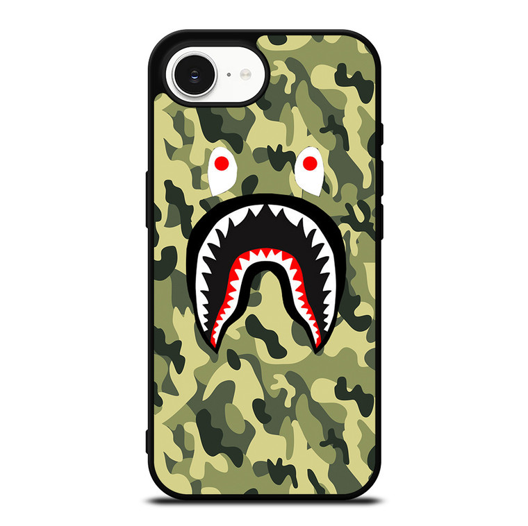 BAPE SHARK CAMO 2 iPhone 16e Case Cover