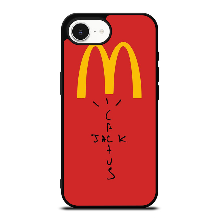 CACTUS JACK TRAVIS SCOTT MCDONALD'S LOGO iPhone 16e Case Cover