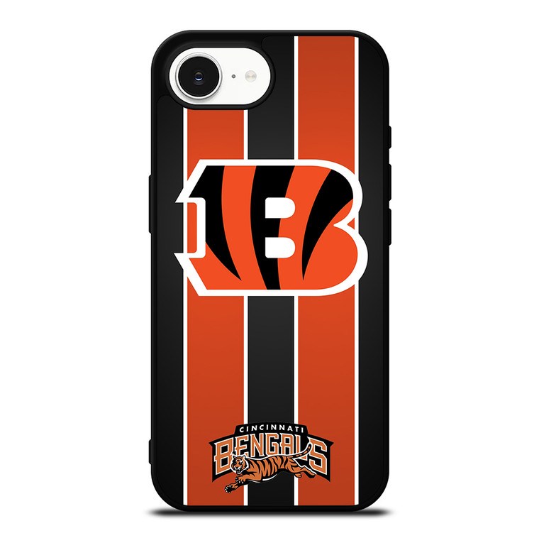 CINCINNATI BENGALS STRIPE iPhone 16e Case Cover