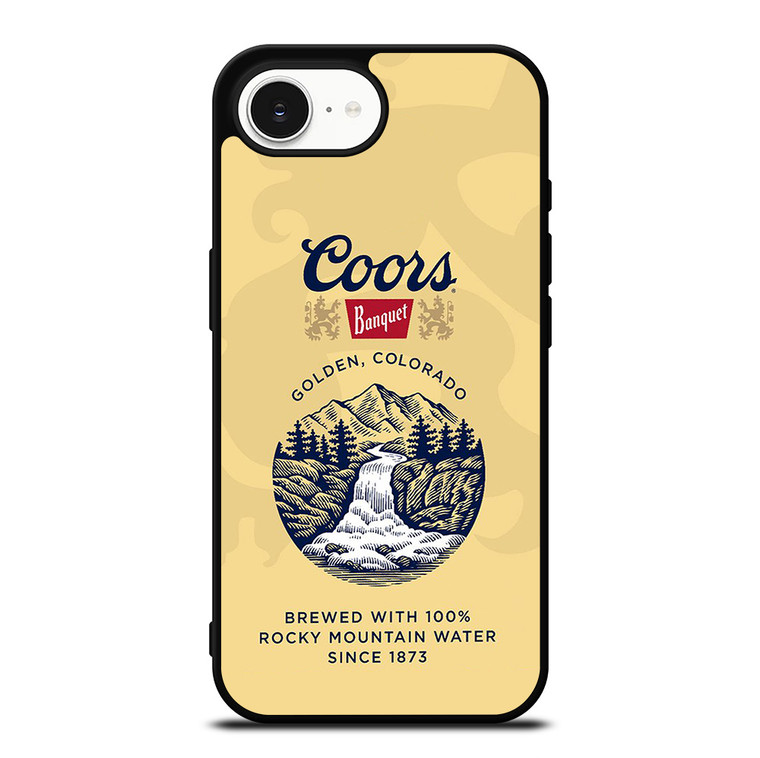 COORS BANQUET BEER LOGO iPhone 16e Case Cover