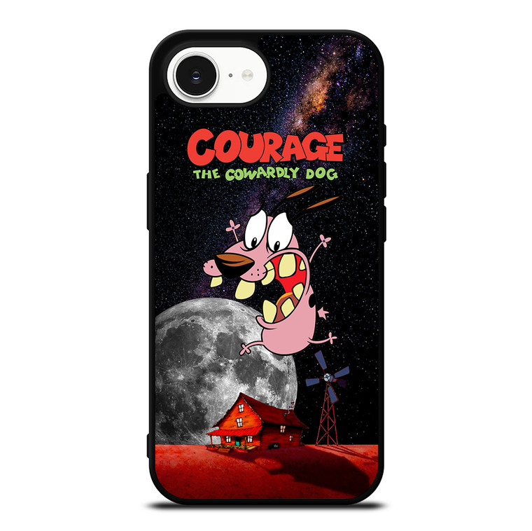 COURAGE THE COWARDLY DOG SPACE iPhone 16e Case Cover