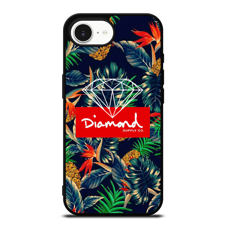 DIAMOND SUPPLY CO FLORAL LOGO iPhone 16e Case Cover