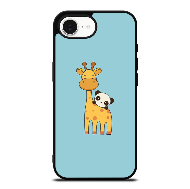 GIRAFFE AND PANDA iPhone 16e Case Cover