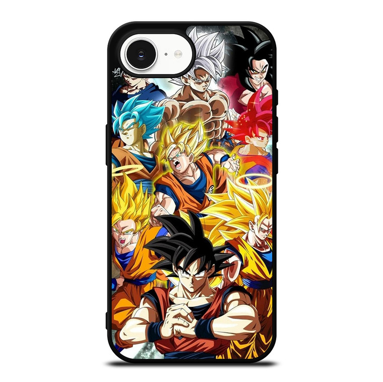 GOKU DRAGON BALL ALL SUPER SAIYAN iPhone 16e Case Cover