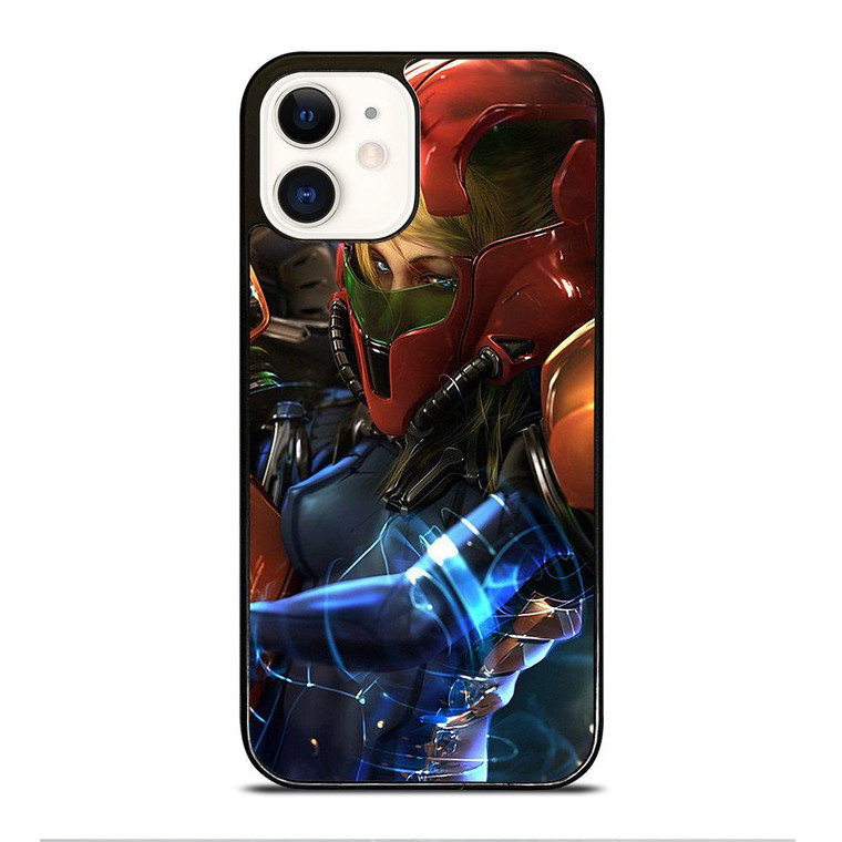 SAMUS ARAN METROID iPhone 12 Case Cover SAMUS ARAN METROID iPhone 12 Case Cover