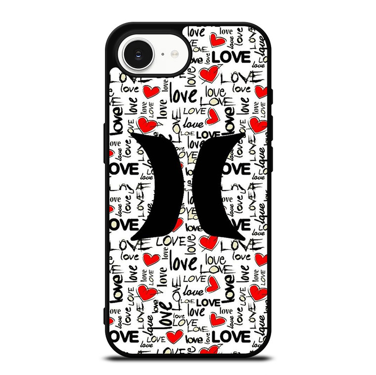 HURLEY LOGO PATTERN iPhone 16e Case Cover