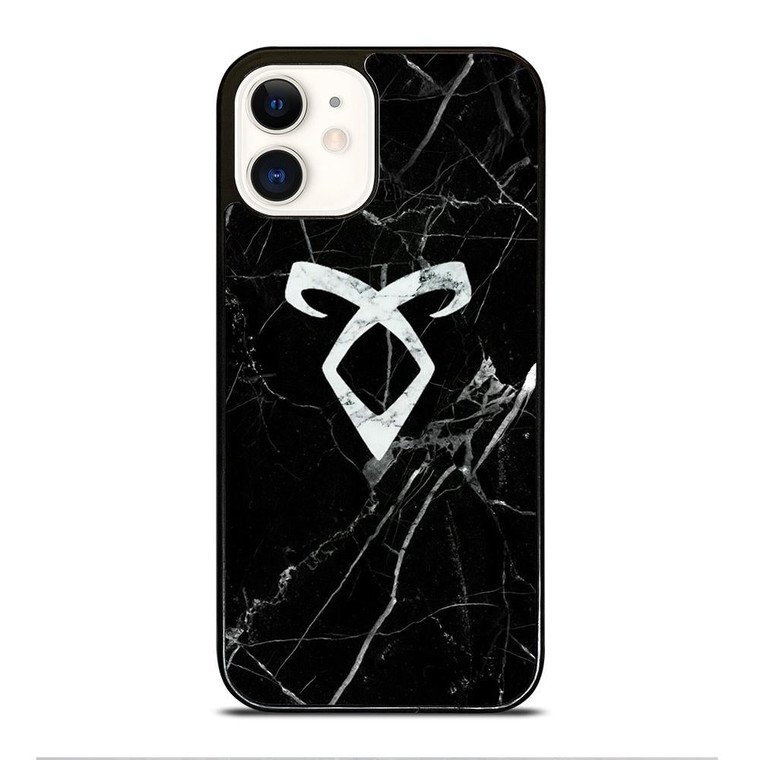 SHADOWHUNTER ANGELIC MARBLE LOGO iPhone 12 Case Cover