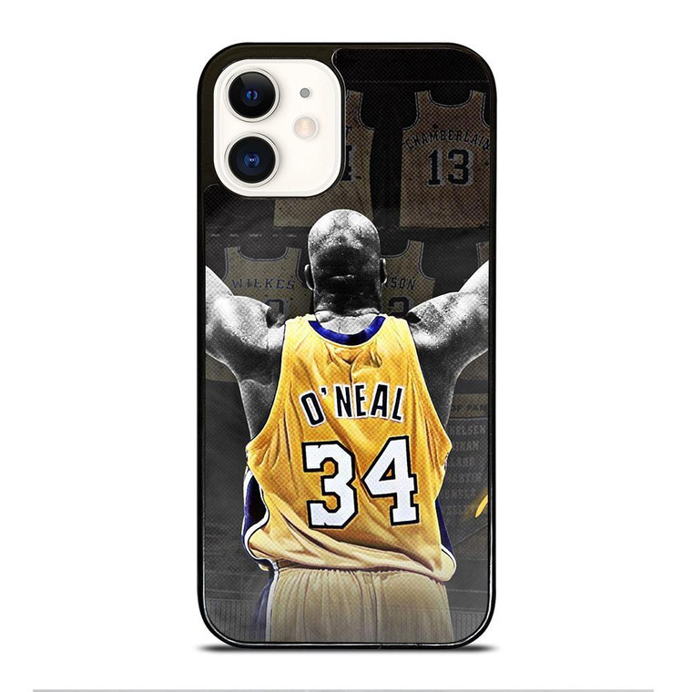 SHAQUILLE O'NEAL LA LAKERS NBA iPhone 12 Case Cover