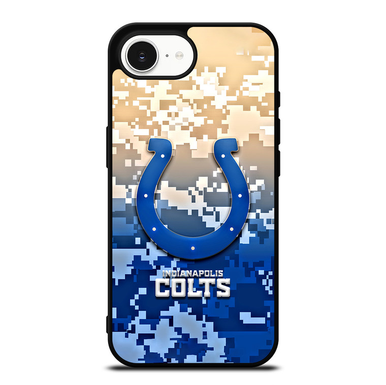 INDIANAPOLIS COLTS CAMO LOGO iPhone 16e Case Cover