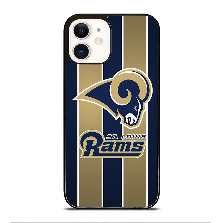 ST LOUIS RAMS LOGO iPhone 12 Case Cover