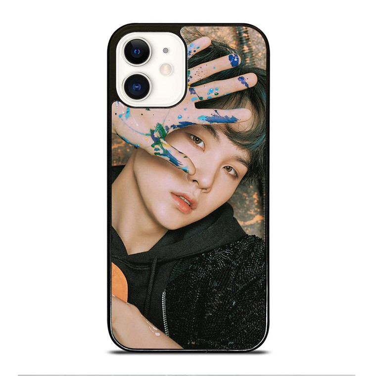 SUGA BTS BANGTAN BOYS FACE iPhone 12 Case Cover