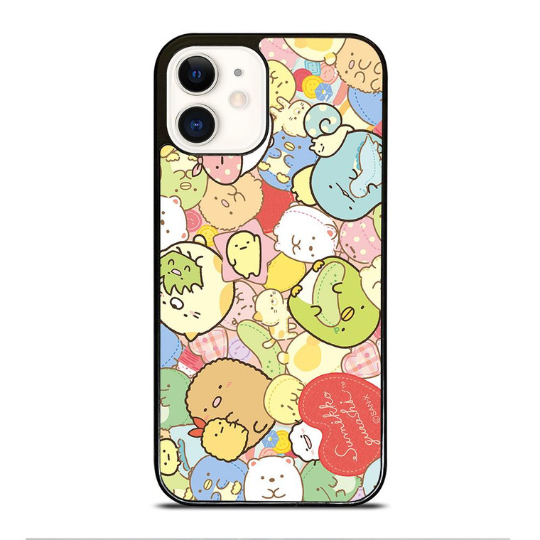 SUMIKKO GURASHI PATTERN iPhone 12 Case Cover