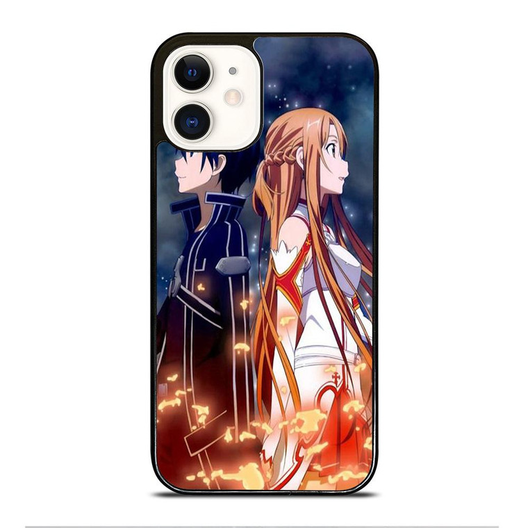 SWORD ART ONLINE KIRITO AND ASUNA 2 iPhone 12 Case Cover