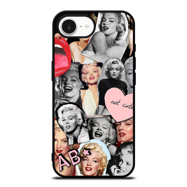 MARILYN MONROE COLLAGE iPhone 16e Case Cover