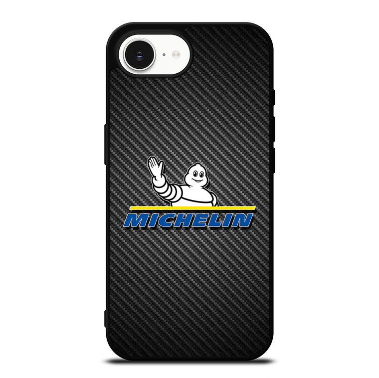 MICHELIN TIRE LOGO CARBON 3 iPhone 16e Case Cover