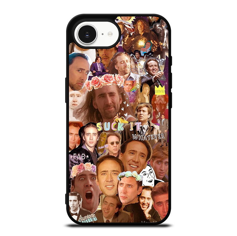 NICOLAS CAGE COLLAGE 2 iPhone 16e Case Cover