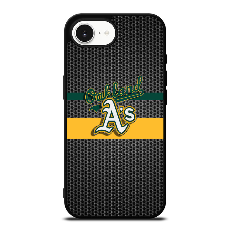 OAKLAND ATHLETICS METAL LOGO iPhone 16e Case Cover