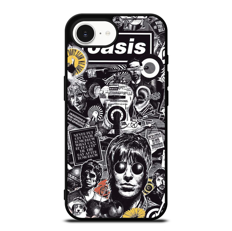 OASIS BAND COLLAGE iPhone 16e Case Cover