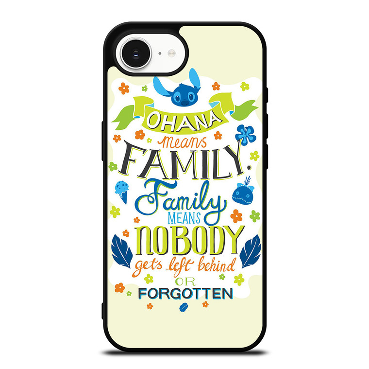 OHANA MEANS FAMILY iPhone 16e Case Cover
