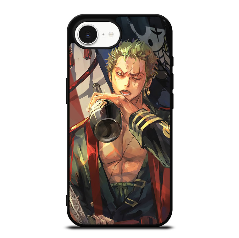 ONE PIECE RORONOA ZORO ART iPhone 16e Case Cover