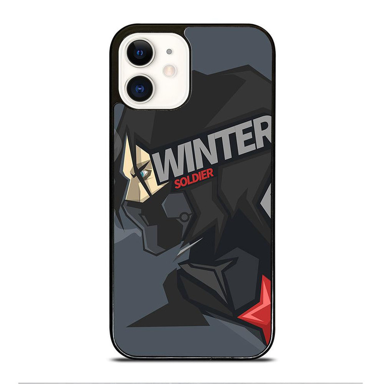 WINTER SOLDIER ART iPhone 12 Case Cover