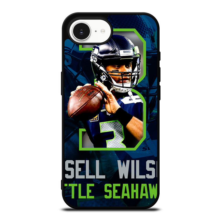 RUSSELL WILSON 3 SEATTLE SEAHAWKS iPhone 16e Case Cover