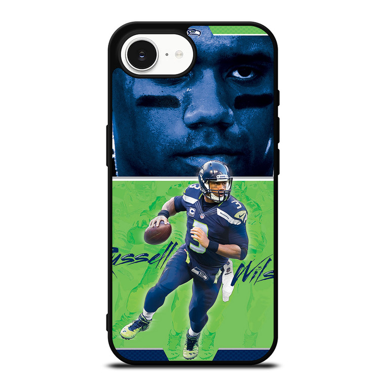 RUSSELL WILSON SEAHAWKS FOOTBALL iPhone 16e Case Cover