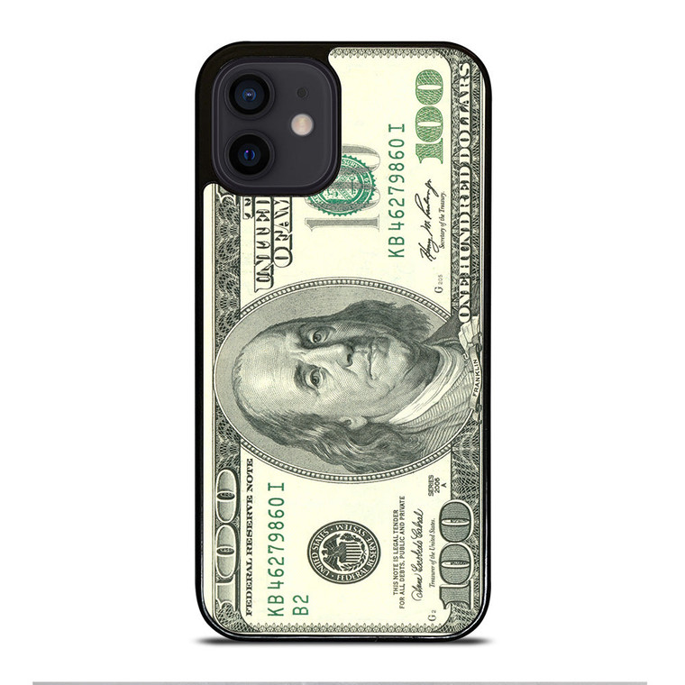 $100 DOLLAR BILL MONEY iPhone 12 Mini Case Cover