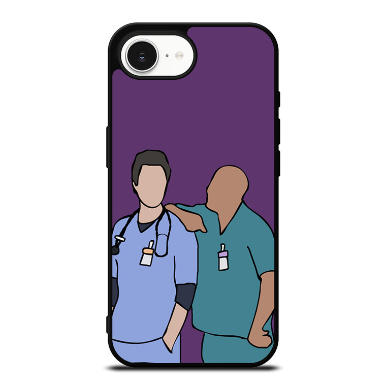 SCRUBS TURK AND JD iPhone 16e Case Cover