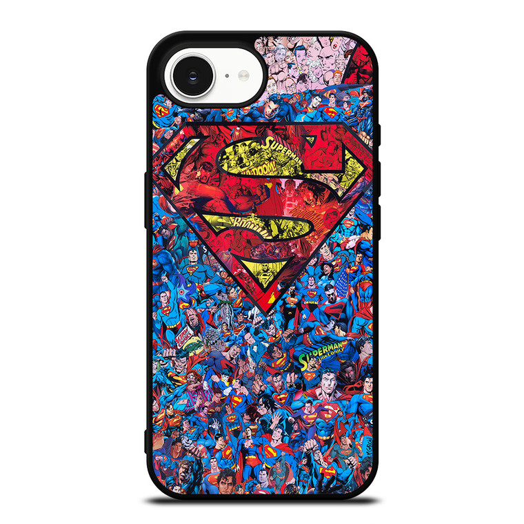SUPERMAN SUPERHERO LOGO iPhone 16e Case Cover