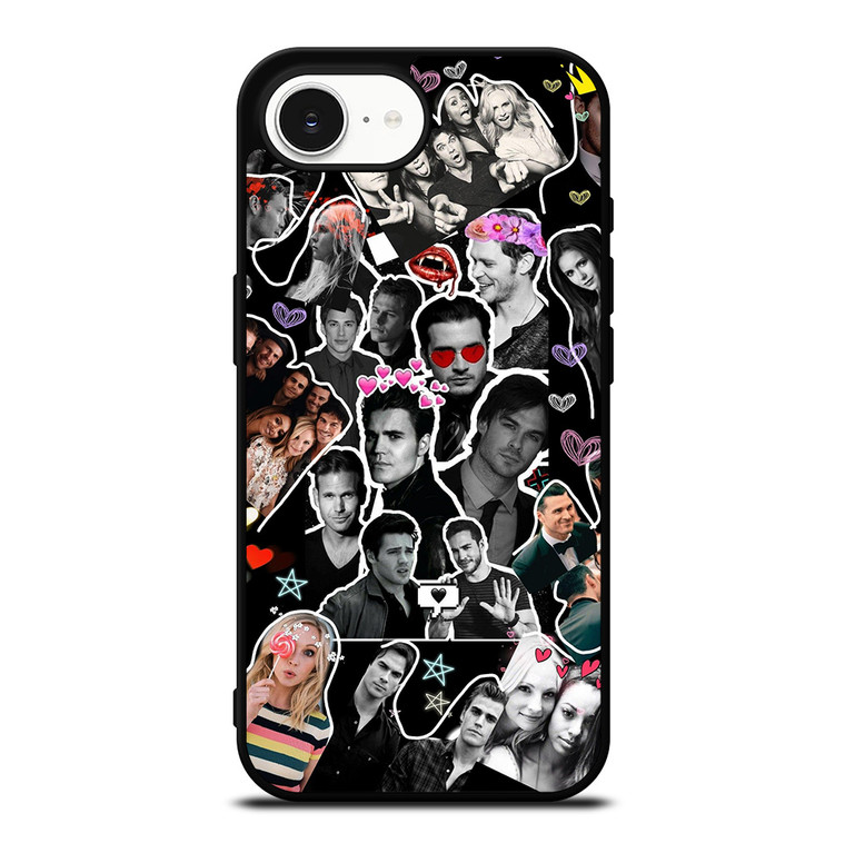 THE VAMPIRE DIARIES COLLAGE iPhone 16e Case Cover