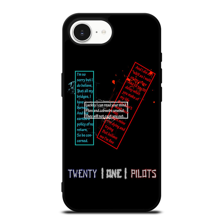 TWENTY ONE PILOTS LOGO iPhone 16e Case Cover
