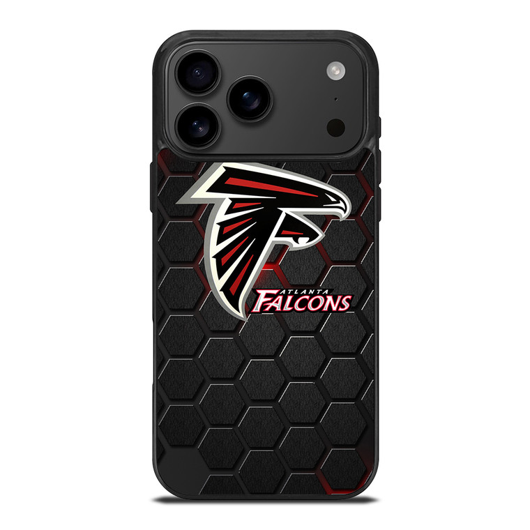 ATLANTA FALCONS HEXAGON iPhone 17 Pro Max Case Cover