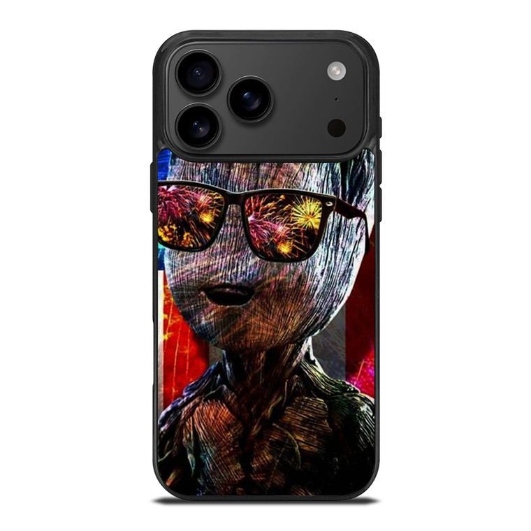 BABY GROOT AMERICAN iPhone 17 Pro Max Case Cover