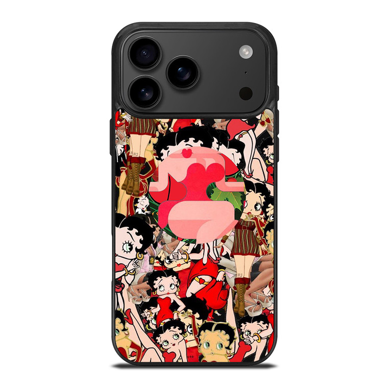 BETTY BOOP ONLY COLLAGE iPhone 17 Pro Max Case Cover