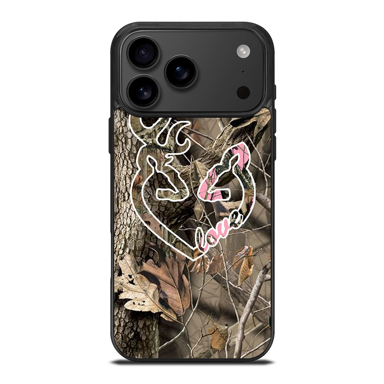 CAMO LOVE BROWNING iPhone 17 Pro Max Case Cover