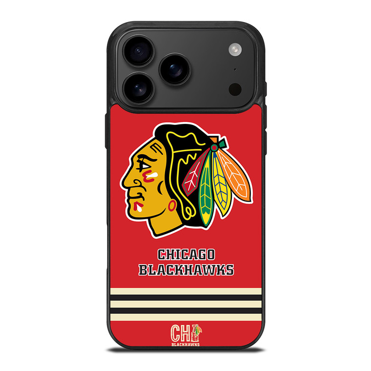 CHICAGO BLACKHAWKS 4 iPhone 17 Pro Max Case Cover