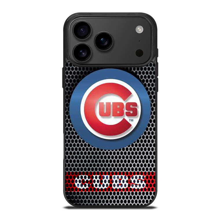 CHICAGO CUBS METAL LOGO iPhone 17 Pro Max Case Cover