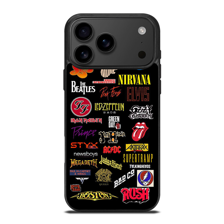 CLASSIC ROCK BAND 1 iPhone 17 Pro Max Case Cover