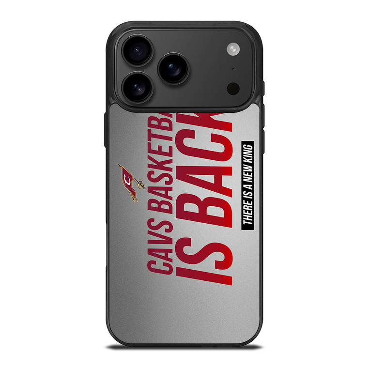 CLEVELAND CAVALIERS IS BACK iPhone 17 Pro Max Case Cover