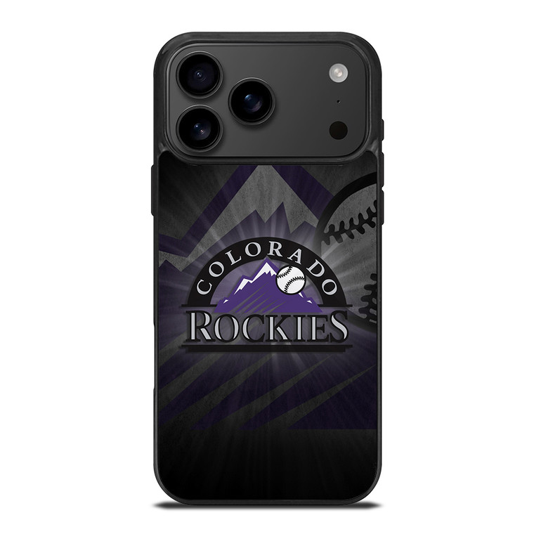 COLORADO ROCKIES BASEBALL LOGO iPhone 17 Pro Max Case Cover
