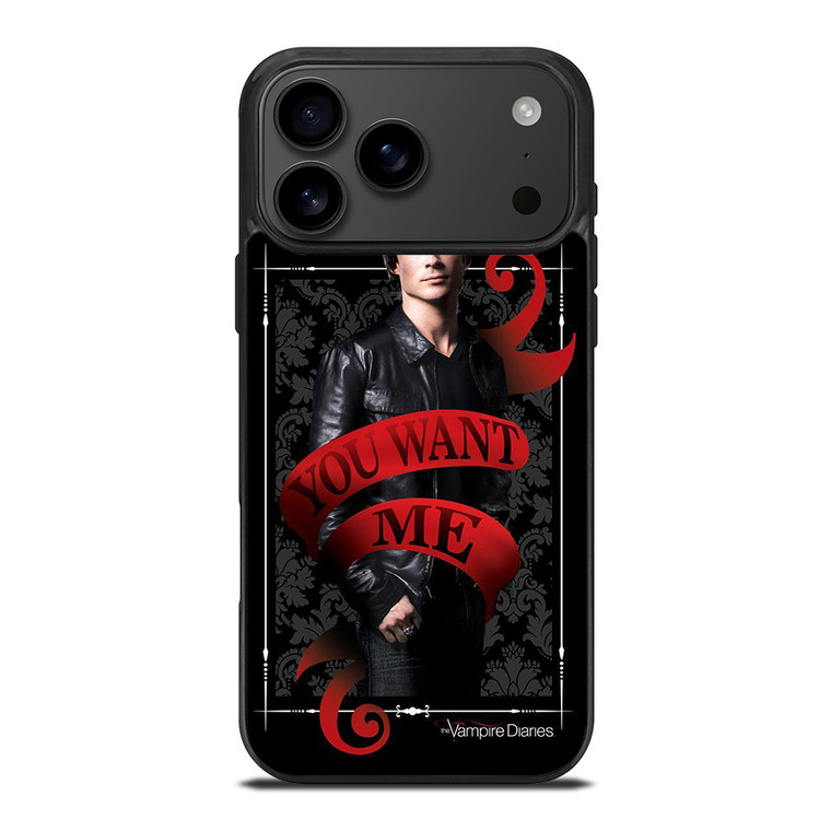 DAMON SALVATORE VAMPIRE DIARIES iPhone 17 Pro Max Case Cover