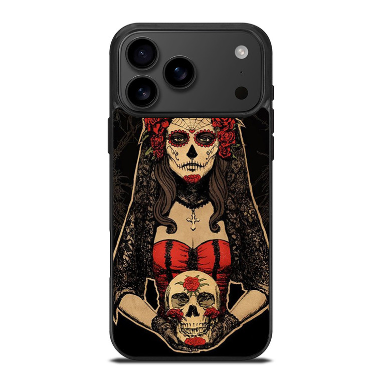 DAY OF THE DEAD ART iPhone 17 Pro Max Case Cover